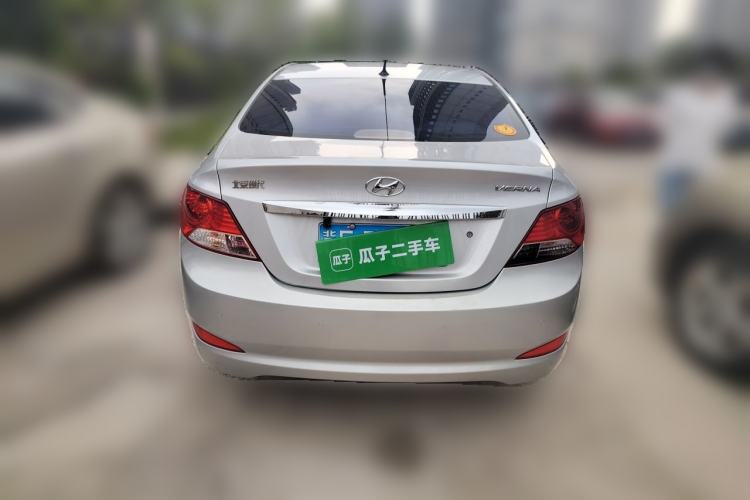 Used Hyundai Verna (older generation) 2010 Sedan 1.4L Automatic Comfort Model GS Rear