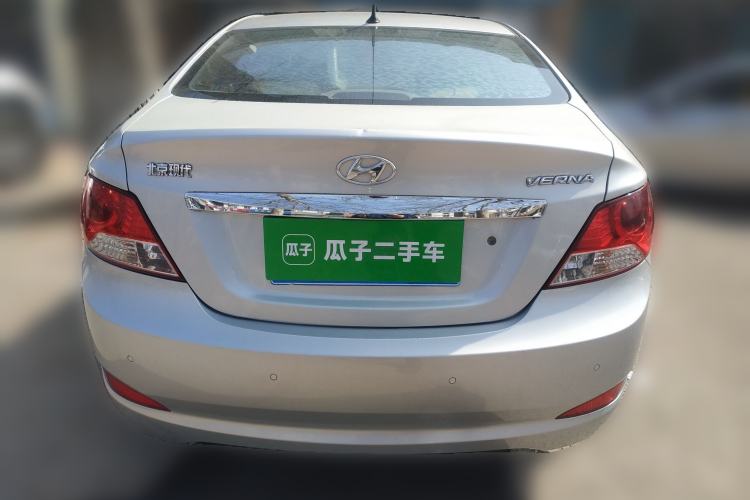 Used Hyundai Verna (older generation) 2010 Sedan 1.4L Automatic Comfort Model GS Rear
