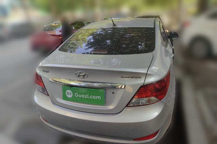 Used Hyundai Verna (older generation) 2010 Sedan 1.4L Automatic Fashionable GT Model Rear