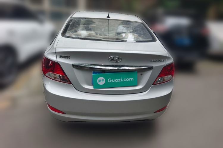 Used Hyundai Verna (older generation) 2010 Sedan 1.4L Manual Standard GL Model Rear