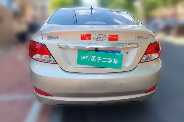 Used Hyundai Verna (older generation) 2010 Sedan 1.4L Automatic Fashionable GT Model Rear