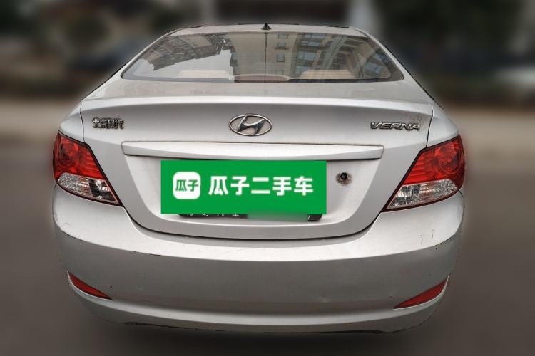 Used Hyundai Verna (older generation) 2010 Sedan 1.4L Manual Standard GL Model Rear