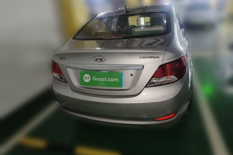 Used Hyundai Verna (older generation) 2010 Sedan 1.4L Manual Comfort GS Rear