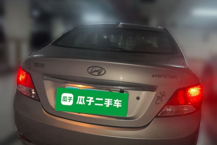 Used Hyundai Verna (older generation) 2010 Sedan 1.4L Manual Comfort GS Rear
