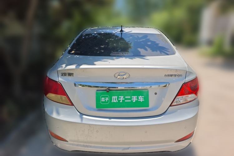 Used Hyundai Verna (older generation) 2010 Sedan 1.4L Automatic Comfort Model GS Rear