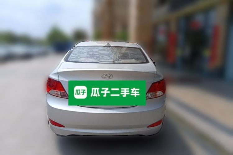 Used Hyundai Verna (older generation) 2010 Sedan 1.4L Manual Standard GL Model Rear