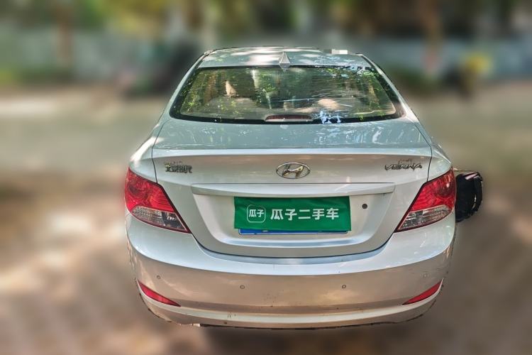 Used Hyundai Verna (older generation) 2010 Sedan 1.4L Manual Standard GL Model Rear