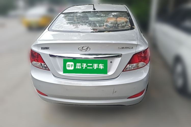 Used Hyundai Verna (older generation) 2010 Sedan 1.4L Automatic Fashionable GT Model Rear