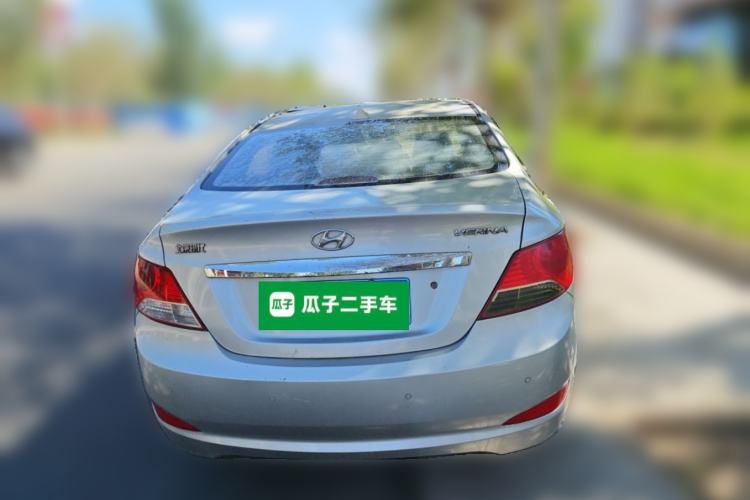 Used Hyundai Verna (older generation) 2010 Sedan 1.4L Manual Comfort GS Rear