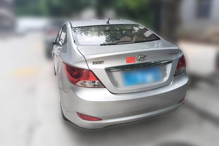 Used Hyundai Verna (older generation) 2010 Sedan 1.4L Automatic Comfort Model GS Rear