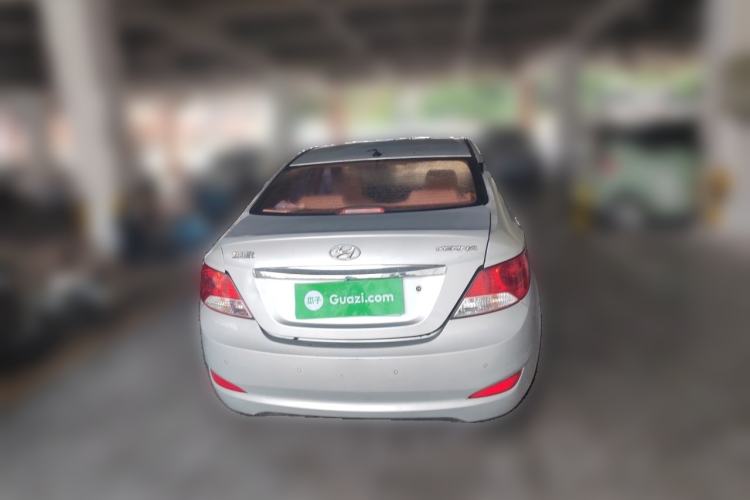 Used Hyundai Verna (older generation) 2010 Sedan 1.4L Automatic Comfort Model GS Rear