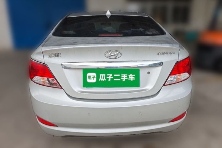 Used Hyundai Verna (older generation) 2010 Sedan 1.4L Automatic Comfort Model GS Rear