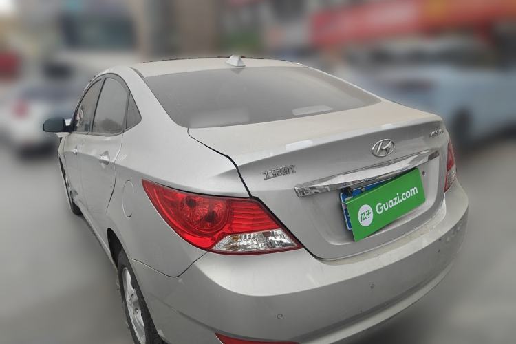 Used Hyundai Verna (older generation) 2010 Sedan 1.4L Automatic Fashionable GT Model Rear Left 45 Deg