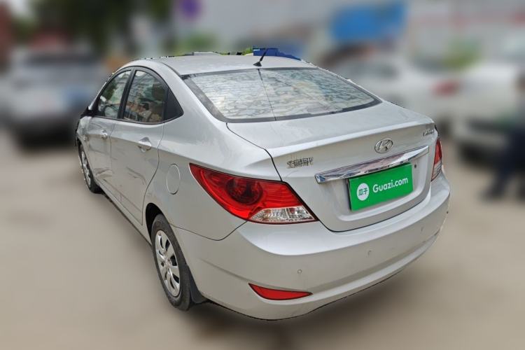 Used Hyundai Verna (older generation) 2010 Sedan 1.4L Manual Comfort GS Rear Left 45 Deg