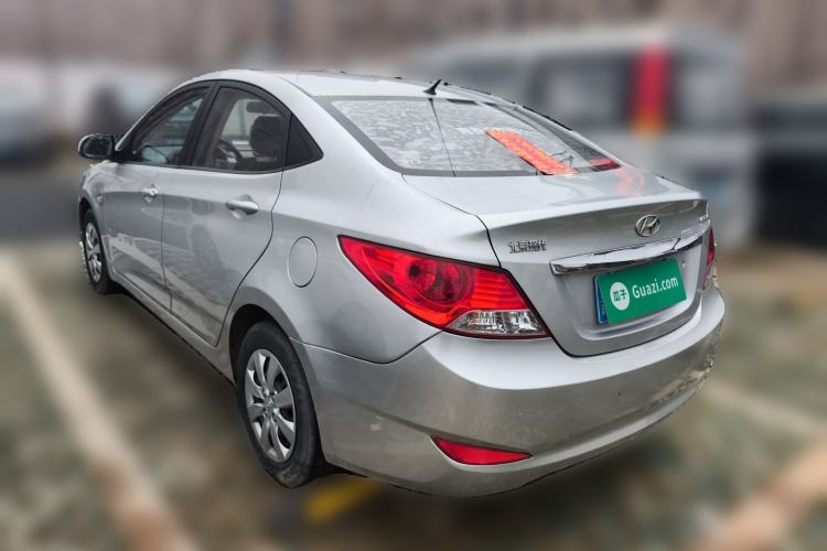 Used Hyundai Verna (older generation) 2010 Sedan 1.4L Manual Comfort GS Rear Left 45 Deg