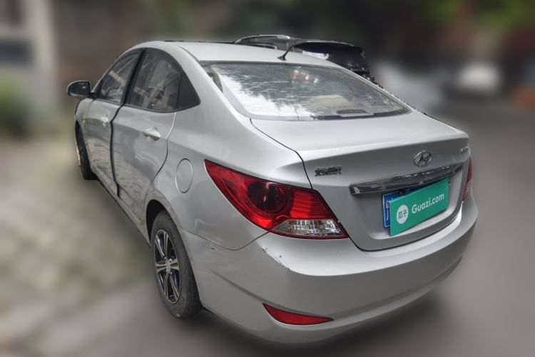 Used Hyundai Verna (older generation) 2010 Sedan 1.4L Manual Standard GL Model Rear Left 45 Deg