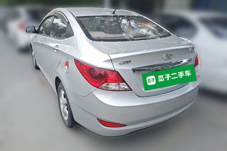 Used Hyundai Verna (older generation) 2010 Sedan 1.4L Automatic Fashionable GT Model Rear Left 45 Deg
