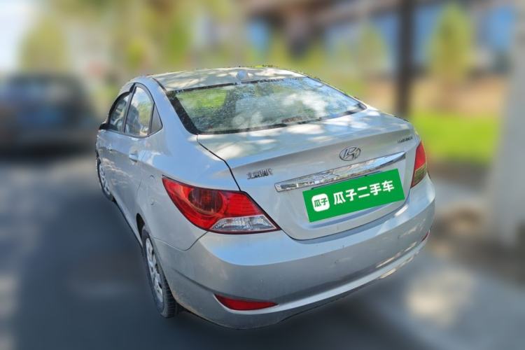 Used Hyundai Verna (older generation) 2010 Sedan 1.4L Manual Comfort GS Rear Left 45 Deg