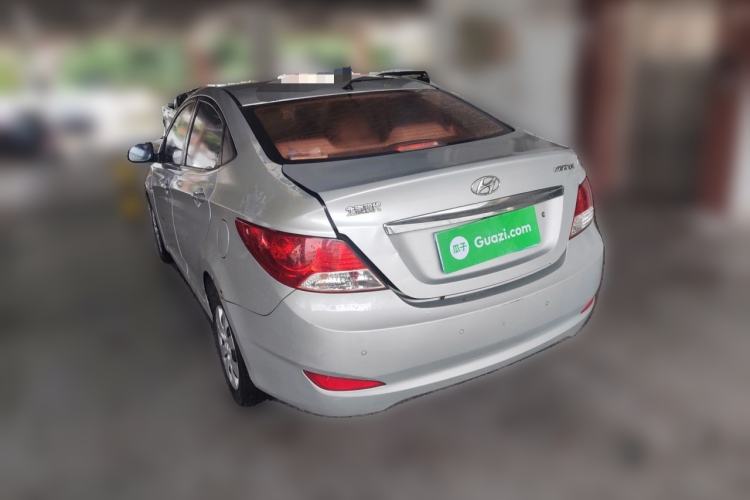 Used Hyundai Verna (older generation) 2010 Sedan 1.4L Automatic Comfort Model GS Rear Left 45 Deg