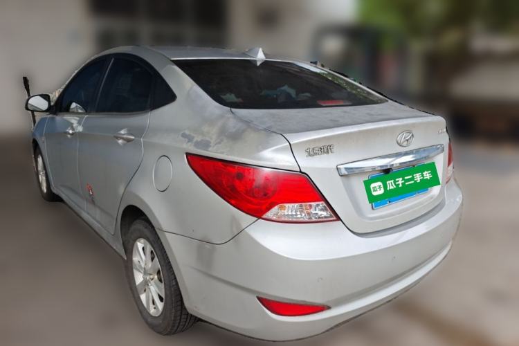 Used Hyundai Verna (older generation) 2010 Sedan 1.4L Automatic Comfort Model GS Rear Left 45 Deg