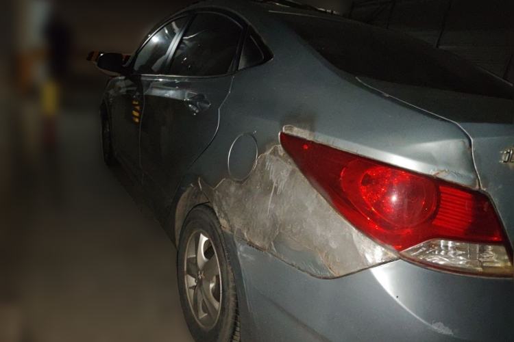 Used Hyundai Verna (older generation) 2010 Sedan 1.4L Automatic Comfort Model GS Rear Left 45 Deg