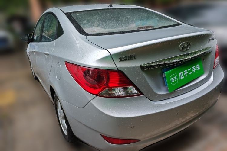 Used Hyundai Verna (older generation) 2010 Sedan 1.4L Automatic Fashionable GT Model Rear Left 45 Deg
