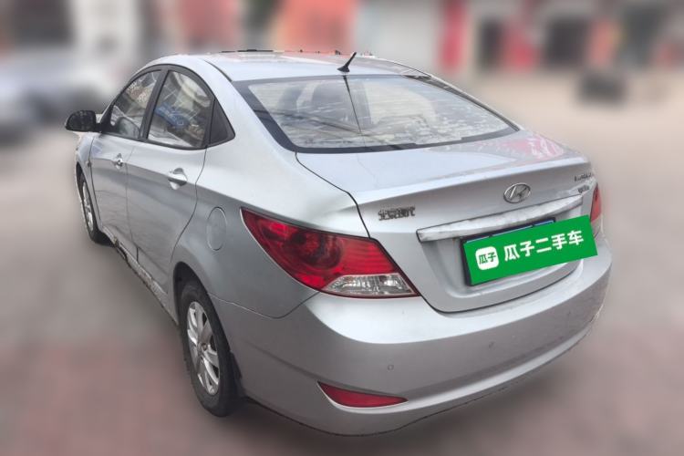 Used Hyundai Verna (older generation) 2010 Sedan 1.4L Manual Comfort GS Rear Left 45 Deg