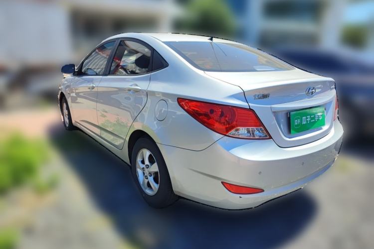 Used Hyundai Verna (older generation) 2010 Sedan 1.4L Automatic Fashionable GT Model Rear Left 45 Deg