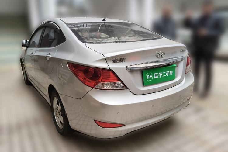 Used Hyundai Verna (older generation) 2010 Sedan 1.4L Manual Comfort GS Rear Left 45 Deg