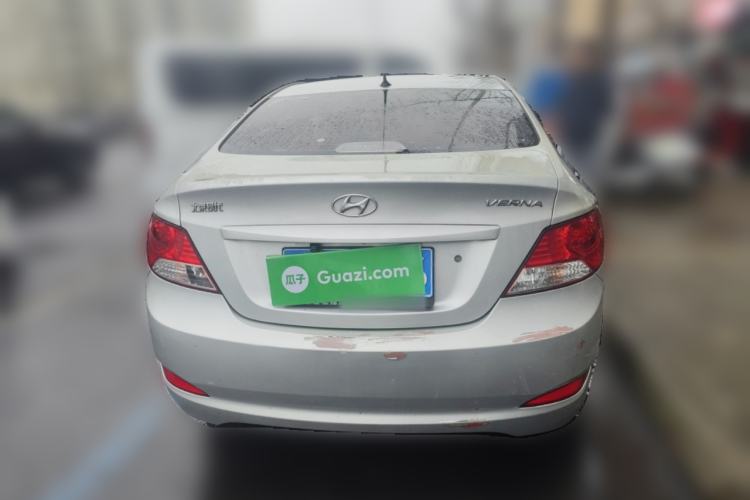 Used Hyundai Verna (older generation) 2010 Sedan 1.4L Manual Comfort GS Rear