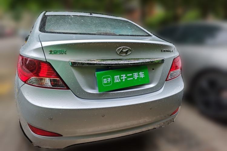 Used Hyundai Verna (older generation) 2010 Sedan 1.4L Automatic Fashionable GT Model Rear