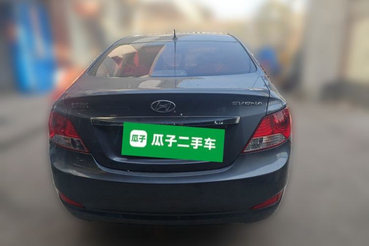 Used Hyundai Verna (older generation) 2010 Sedan 1.4L Automatic Comfort Model GS Rear