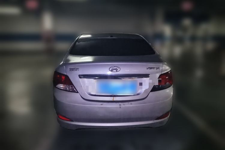 Used Hyundai Verna (older generation) 2010 Sedan 1.4L Manual Standard GL Model Rear