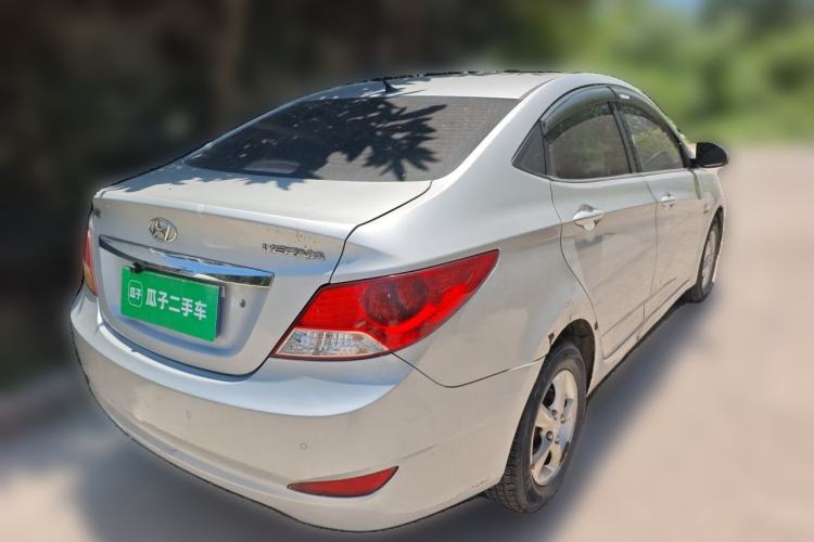 Used Hyundai Verna (older generation) 2010 Sedan 1.4L Automatic Comfort Model GS Rear Right 45 Deg