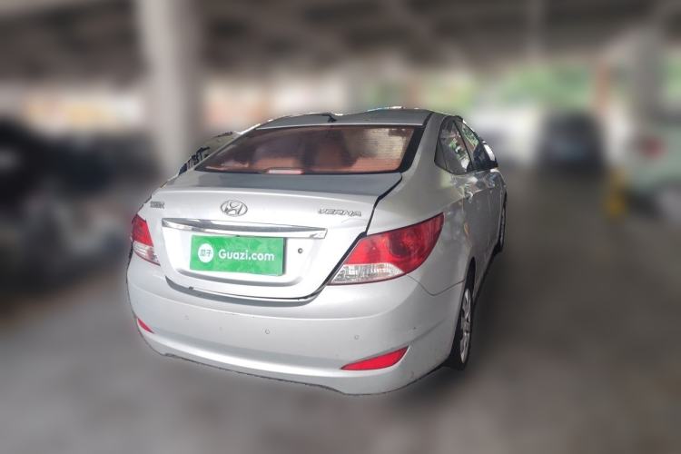 Used Hyundai Verna (older generation) 2010 Sedan 1.4L Automatic Comfort Model GS Rear Right 45 Deg