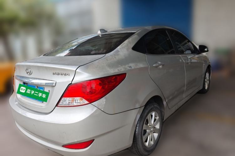Used Hyundai Verna (older generation) 2010 Sedan 1.4L Automatic Comfort Model GS Rear Right 45 Deg