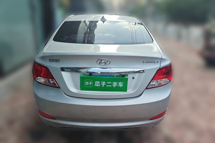 Used Hyundai Verna (older generation) 2010 Sedan 1.4L Automatic Comfort Model GS Rear
