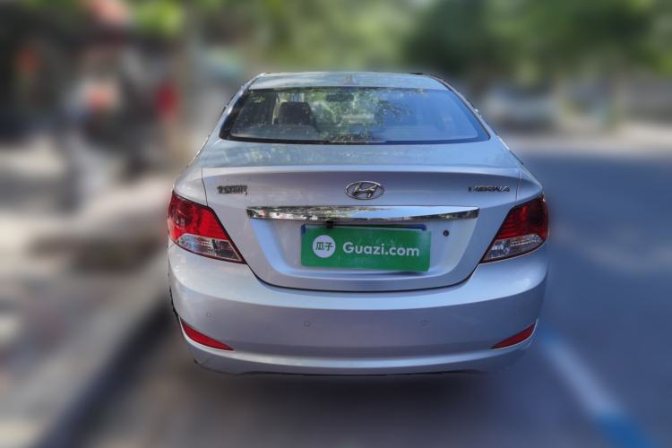 Used Hyundai Verna (older generation) 2010 Sedan 1.4L Automatic Fashionable GT Model Rear