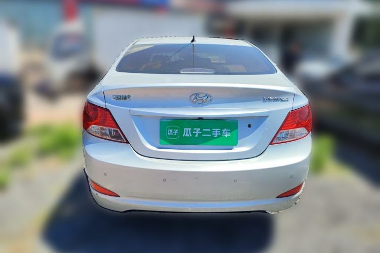 Used Hyundai Verna (older generation) 2010 Sedan 1.4L Automatic Fashionable GT Model Rear