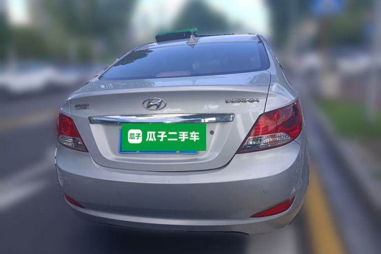 Used Hyundai Verna (older generation) 2010 Sedan 1.4L Automatic Fashionable GT Model Rear