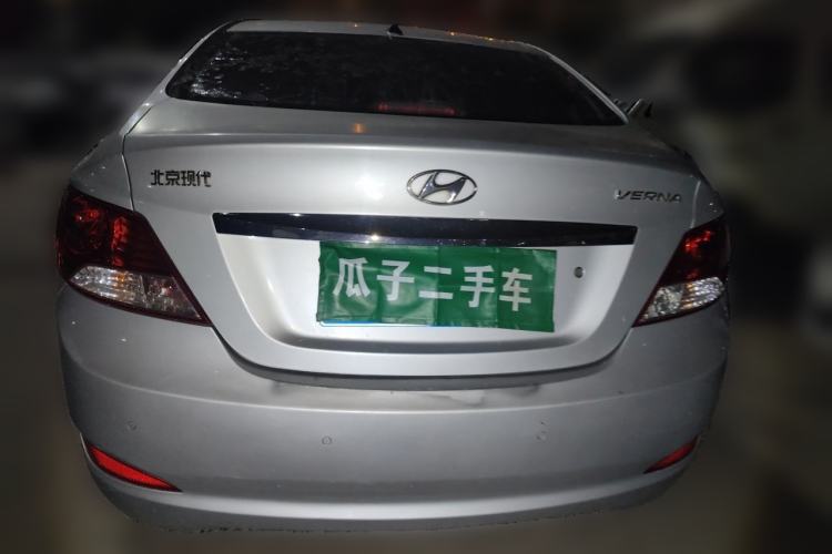 Used Hyundai Verna (older generation) 2010 Sedan 1.4L Manual Comfort GS Rear