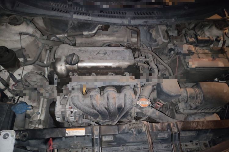 Used Hyundai Verna (older generation) 2010 Sedan 1.4L Automatic Comfort Model GS Engine Bay