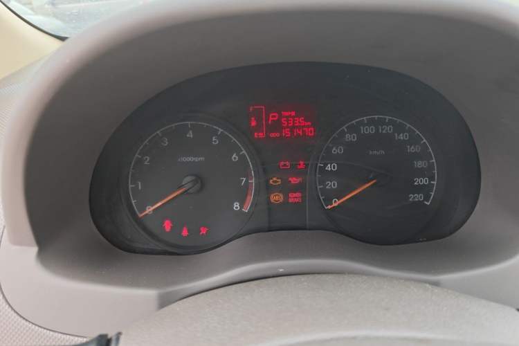 Used Hyundai Verna (older generation) 2010 Sedan 1.4L Automatic Comfort Model GS Instrument Cluster