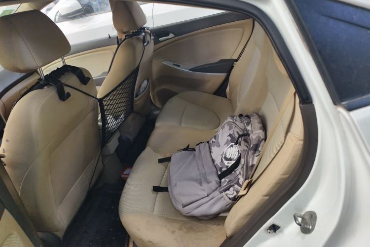 Used Hyundai Verna (older generation) 2010 Sedan 1.4L Manual Standard GL Model Left Rear Seat