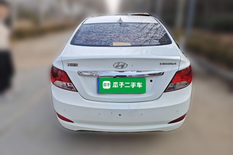 Used Hyundai Verna (older generation) 2010 Sedan 1.4L Automatic Comfort Model GS Rear