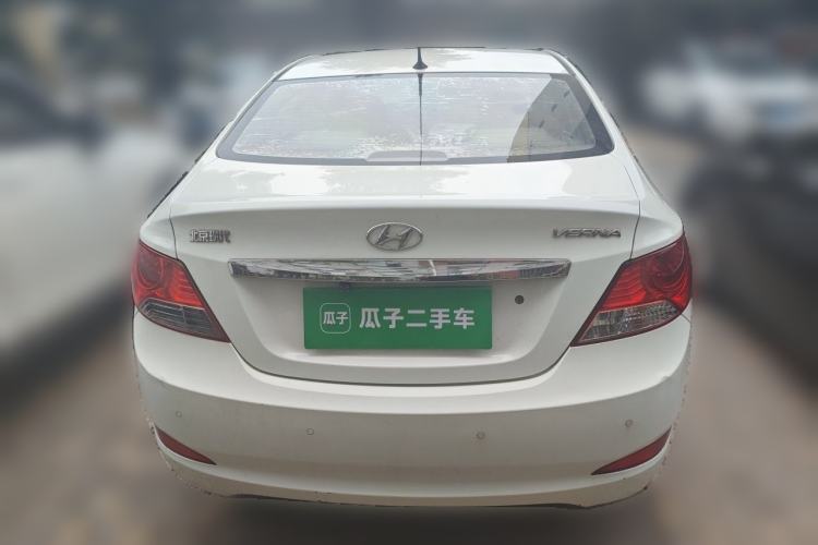 Used Hyundai Verna (older generation) 2010 Sedan 1.4L Manual Comfort GS Rear