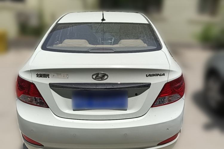 Used Hyundai Verna (older generation) 2010 Sedan 1.4L Automatic Fashionable GT Model Rear