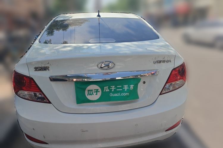 Used Hyundai Verna (older generation) 2010 Sedan 1.4L Manual Comfort GS Rear