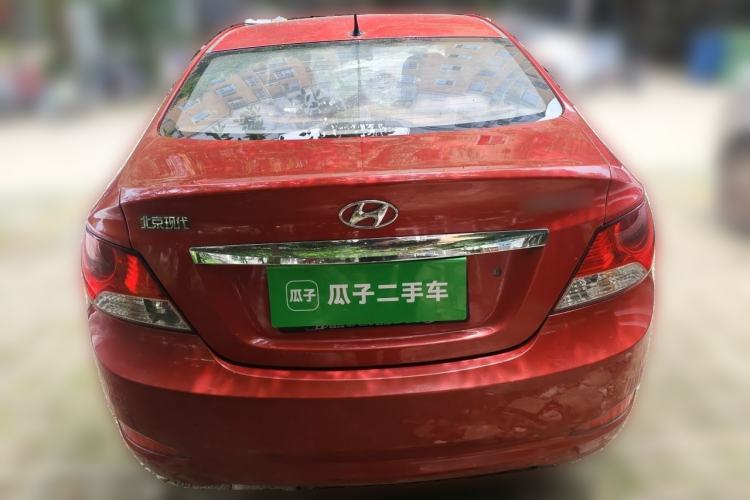 Used Hyundai Verna (older generation) 2010 Sedan 1.4L Manual Comfort GS Rear