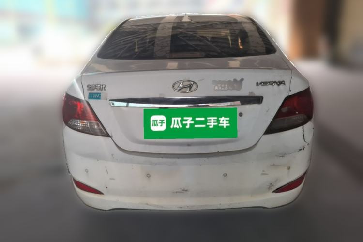 Used Hyundai Verna (older generation) 2010 Sedan 1.4L Automatic Fashionable GT Model Rear